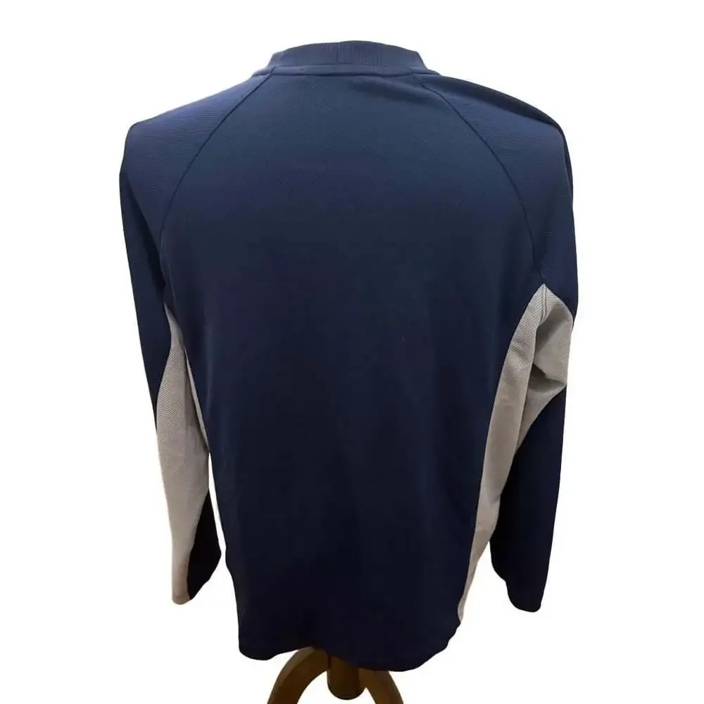 Vintage Y2KNike Center Swoosh Long Sleeve Performance Crewneck Shirt Men's Large